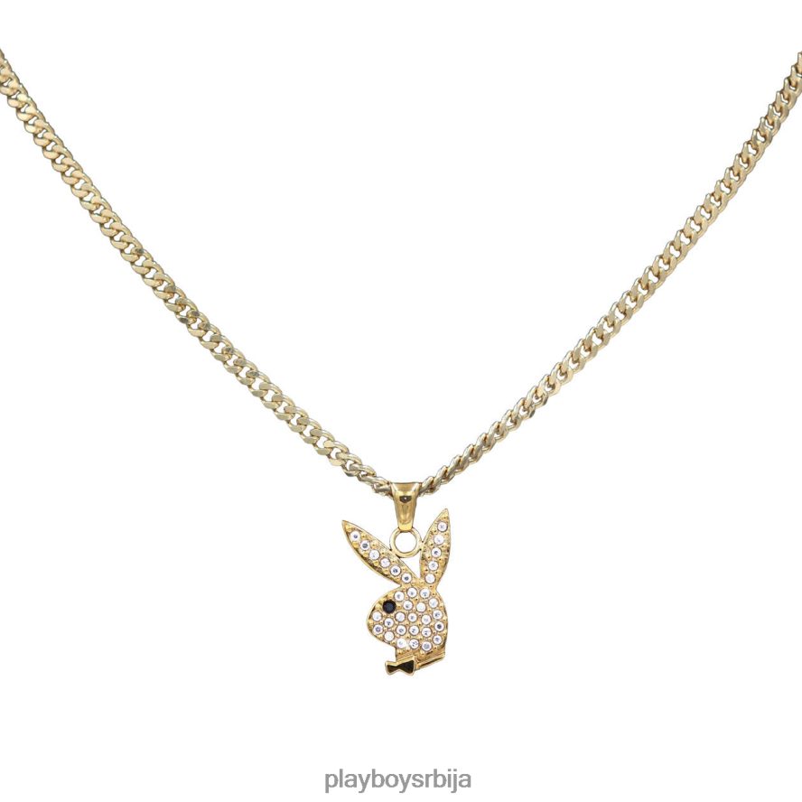 прибор Playboy деликатна огрлица злато Жене 2F84PF1644