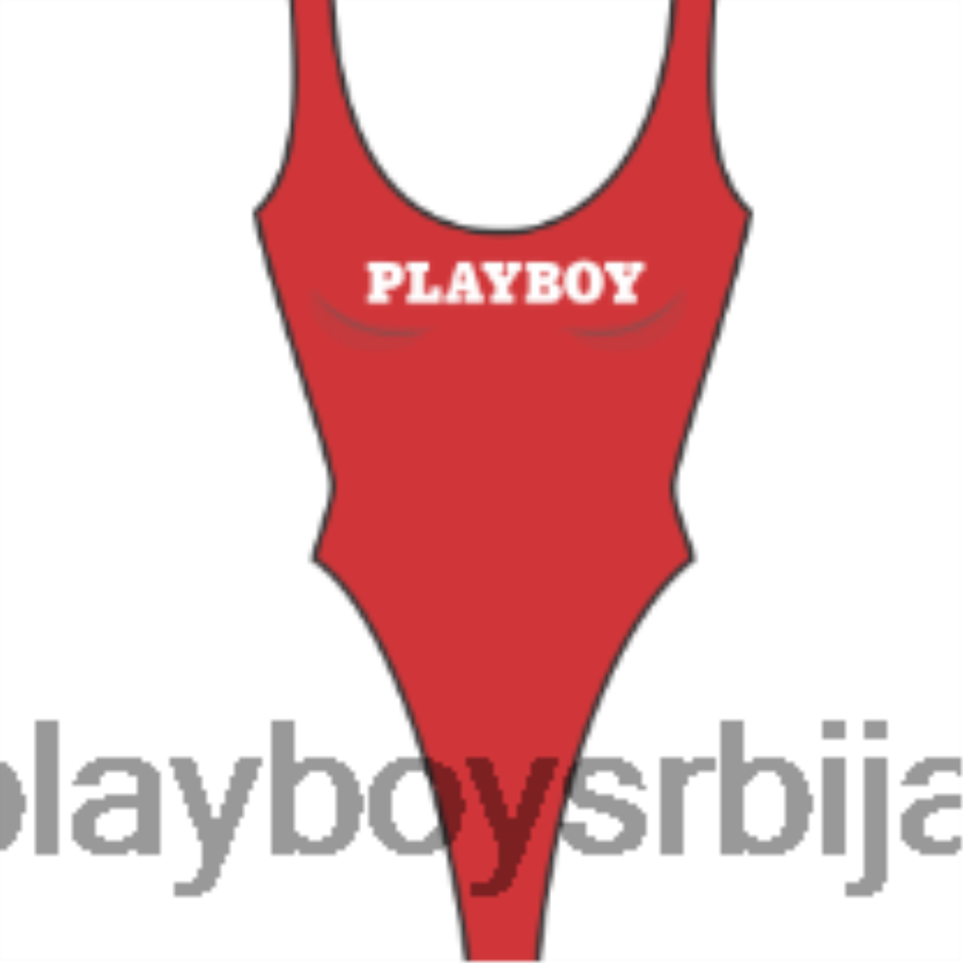одећу Playboy баиватцх један комад црвена Жене 2F84PF1413