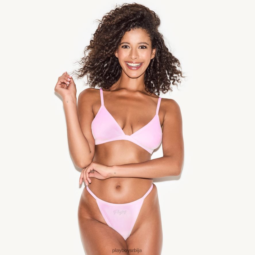 одећу Playboy велур бралетте нежно розе Жене 2F84PF1524