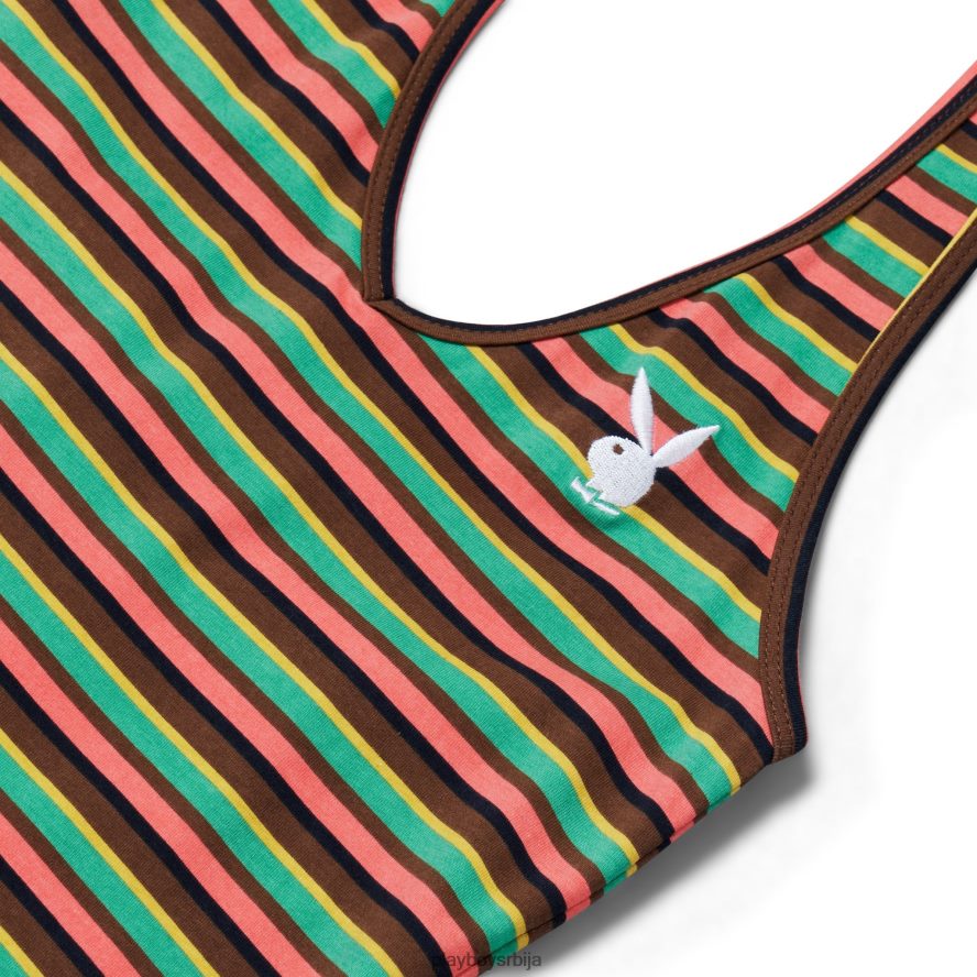 одећу Playboy бешавна мини хаљина са халтером мулти Жене 2F84PF1024