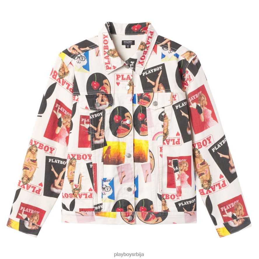 одећу Playboy винтаге цовер камионска јакна оригинални Жене 2F84PF1076