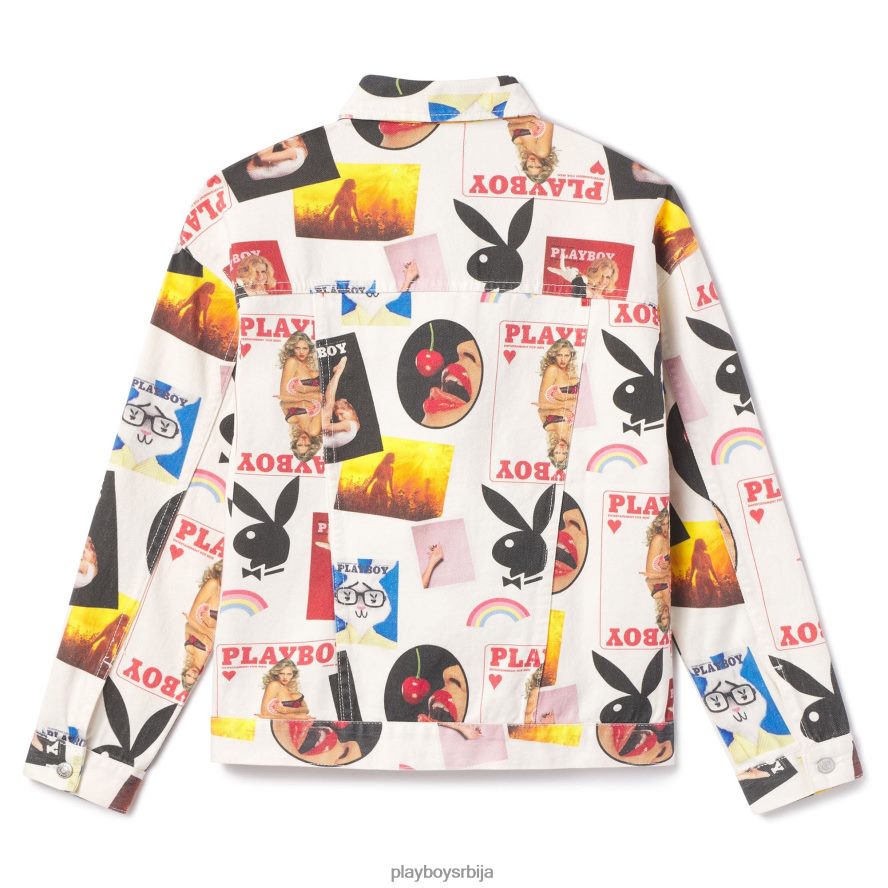 одећу Playboy винтаге цовер камионска јакна оригинални Жене 2F84PF1076