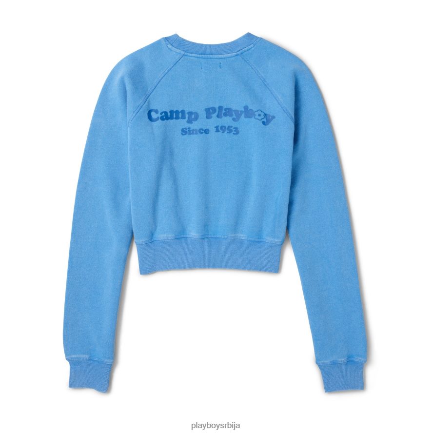 одећу Playboy винтаге раглан дукс са округлим изрезом оригинални Жене 2F84PF1086