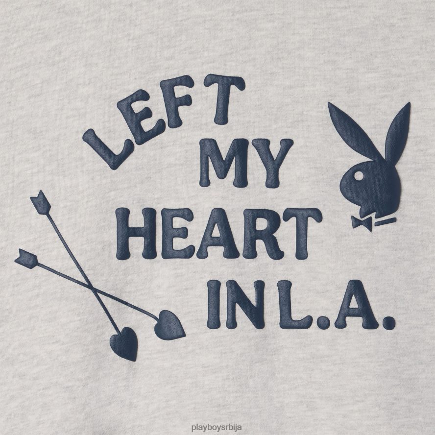 одећу Playboy оставио моје срце у л.а. цревнецк вријесак сиви Жене 2F84PF1103