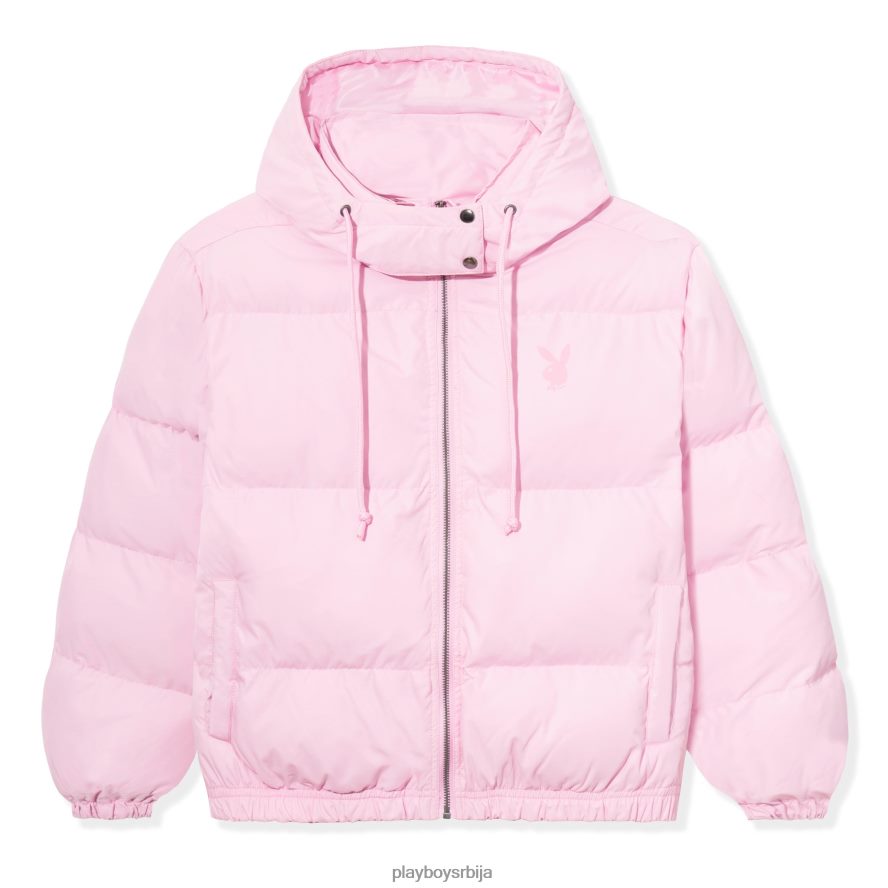 одећу Playboy клуб пуффер јакна розе глазура Жене 2F84PF1133