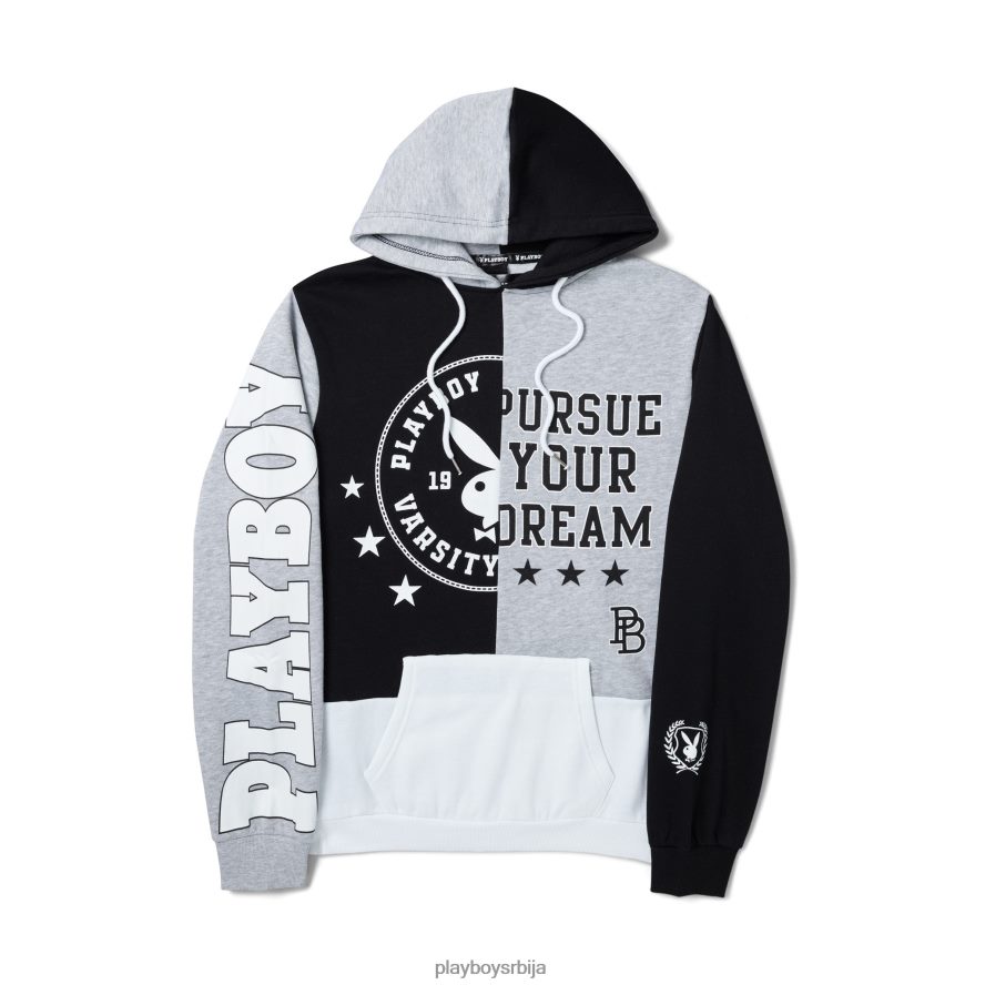 одећу Playboy универзитетска дуксерица црн Жене 2F84PF1138