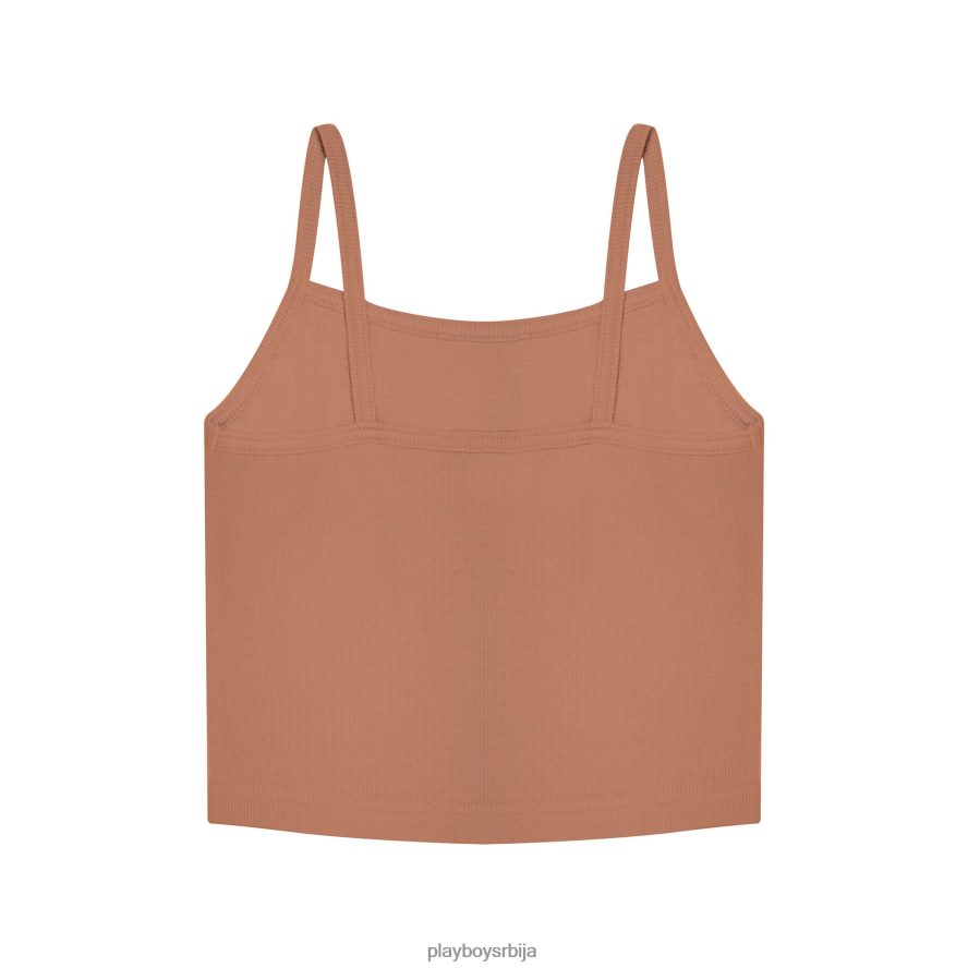 одећу Playboy зеко срце везано цами топ даброво крзно Жене 2F84PF1040