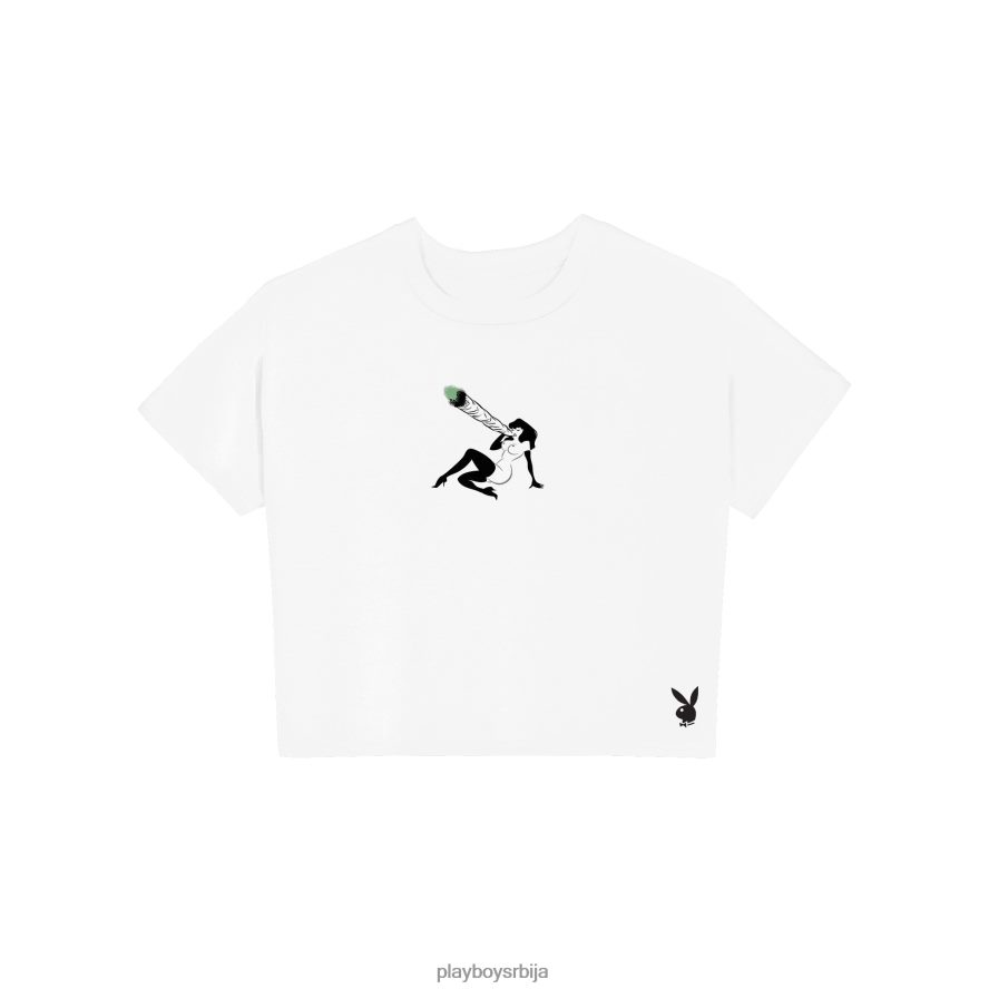 одећу Playboy удахните фемлин беби мајицу бео Жене 2F84PF942