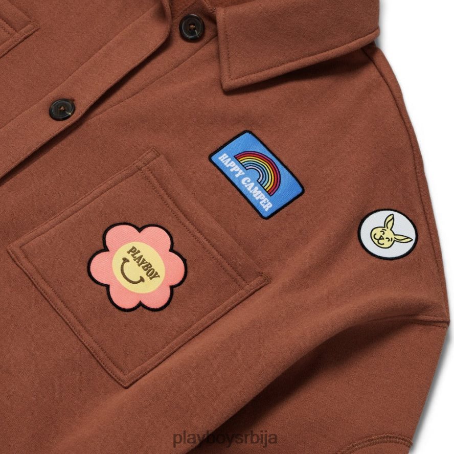 одећу Playboy камп мајица на дугмад жир Жене 2F84PF991