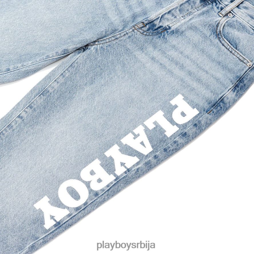 одећу Playboy панталоне од џинса са високим успоном на јарболу оригинални Жене 2F84PF1182