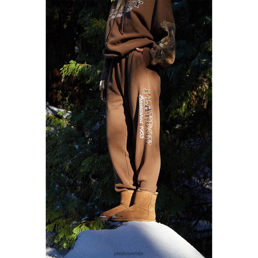 одећу Playboy цамо мастхеад тренирка Турска кафа Жене 2F84PF1226