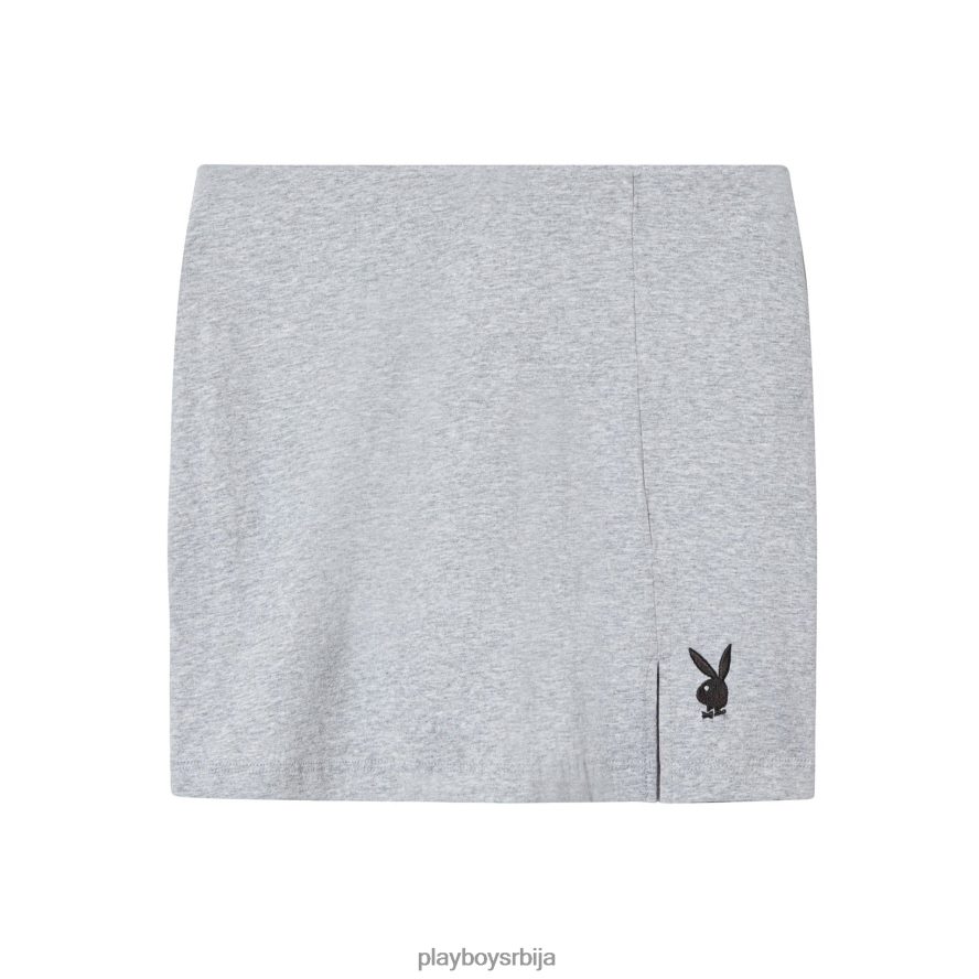 одећу Playboy прорезана сукња сива Жене 2F84PF1228
