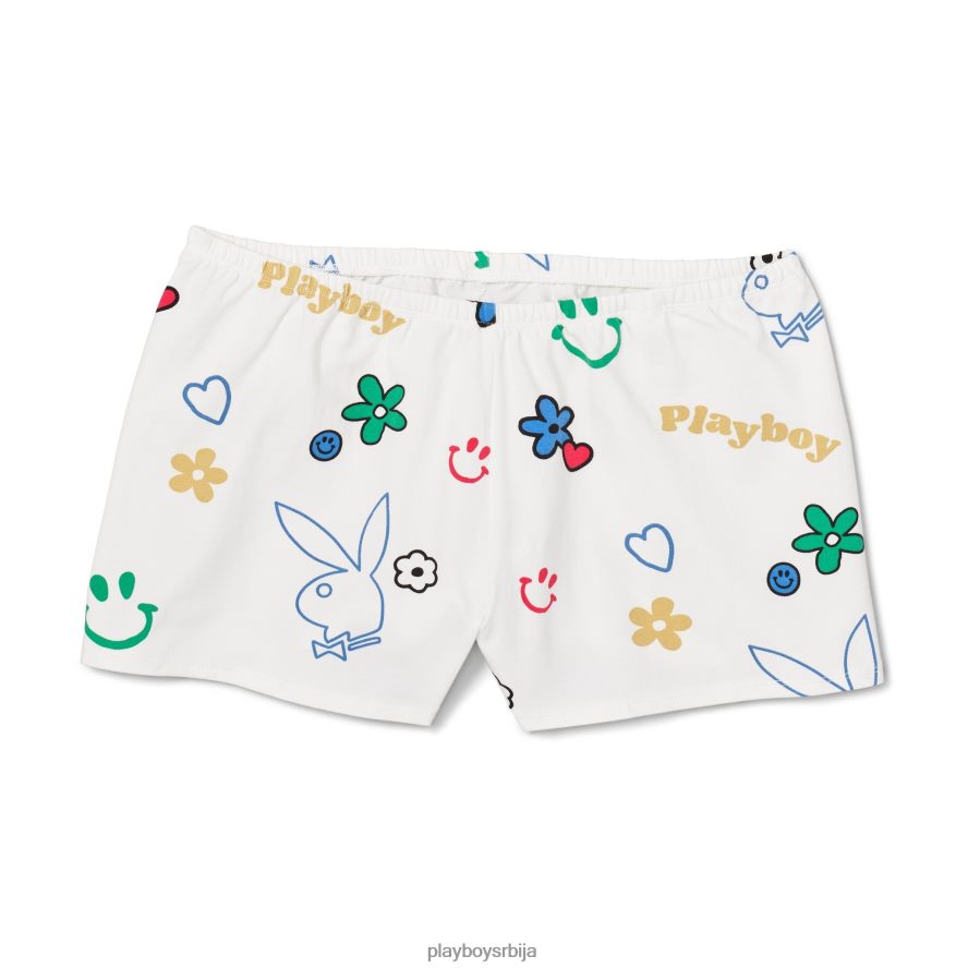 одећу Playboy лаке кратке хлаче звезда бела/мулти Жене 2F84PF1302