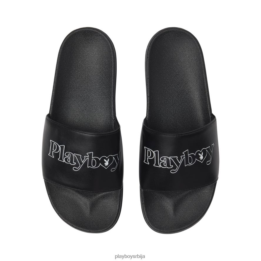 обућа Playboy мастхеад срце слајдова црн Жене 2F84PF835
