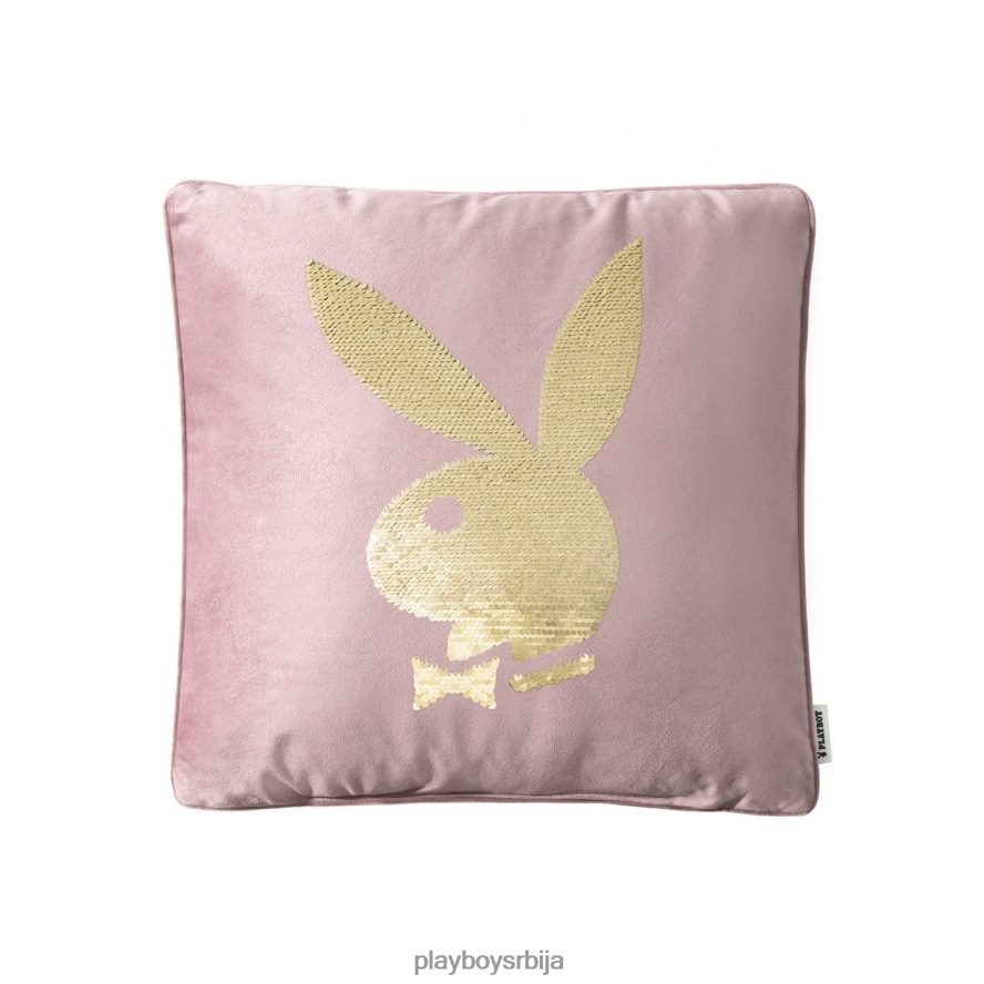 прибор Playboy зечја глава шљокица јастук розе унисек 2F84PF898