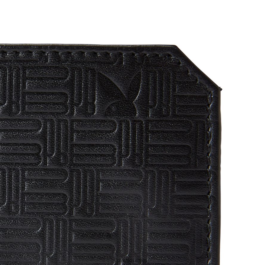 прибор Playboy рељефни новчаник са танким преклопом црн мушкарци 2F84PF840