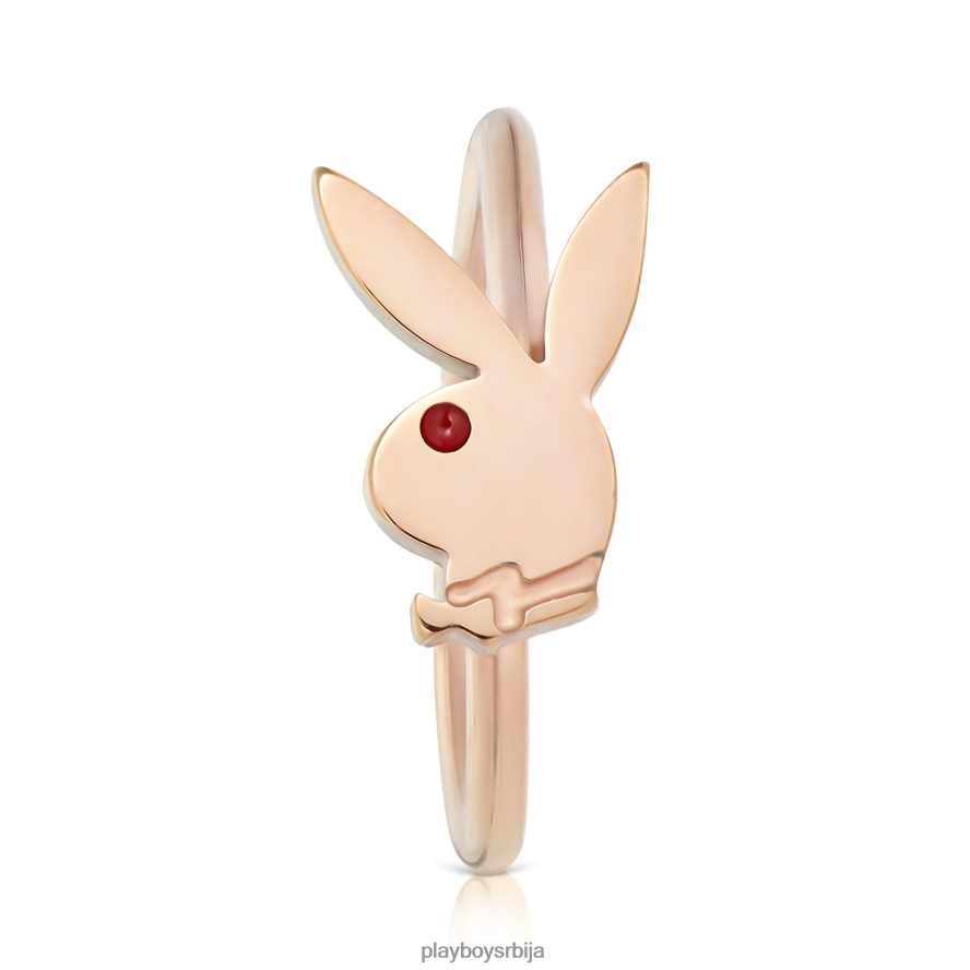 прибор Playboy зечја глава носни прстен ружичасто злато мушкарци 2F84PF869
