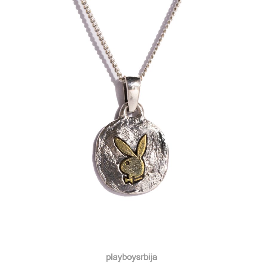 прибор Playboy огрлица са привезком са зечјом главом мешовити метал мушкарци 2F84PF877