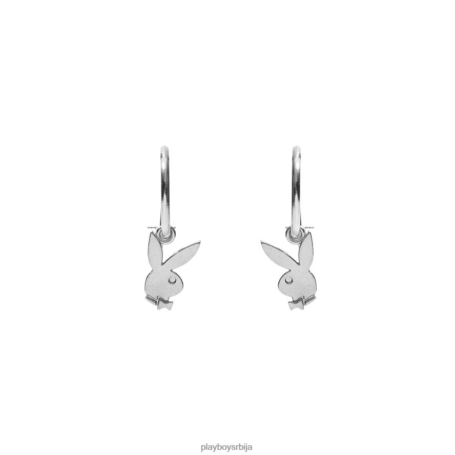 прибор Playboy бунни хуггие хоопс сребро мушкарци 2F84PF880