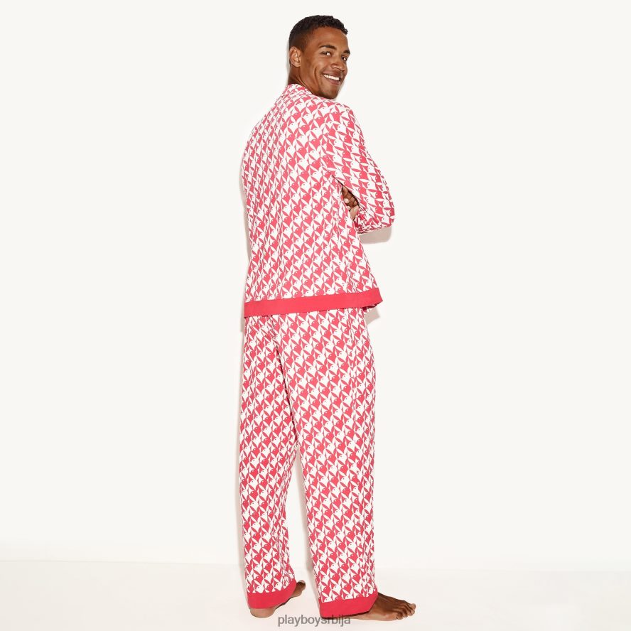 одећу Playboy класични пиџама сет зека црвена мушкарци 2F84PF693