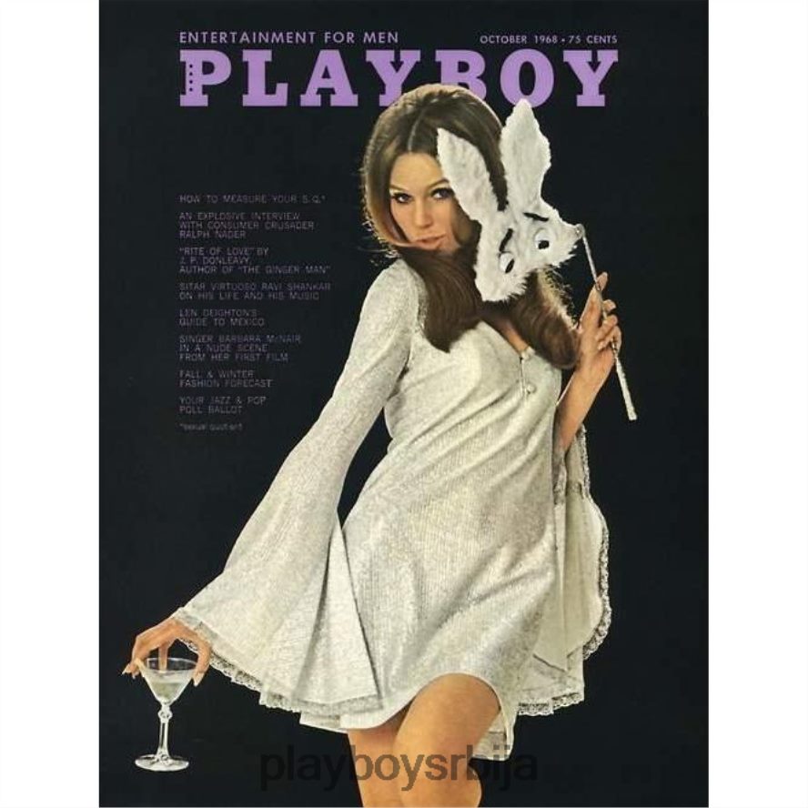 одећу Playboy Октобар 1968. поклопац с капуљачом оригинални мушкарци 2F84PF409