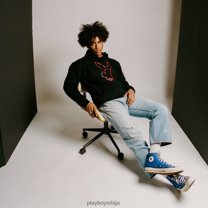 одећу Playboy јака љубавна капуљача зечје главе оригинални мушкарци 2F84PF458