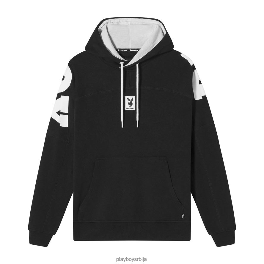 одећу Playboy капуљача са зечјим леђима црн мушкарци 2F84PF473