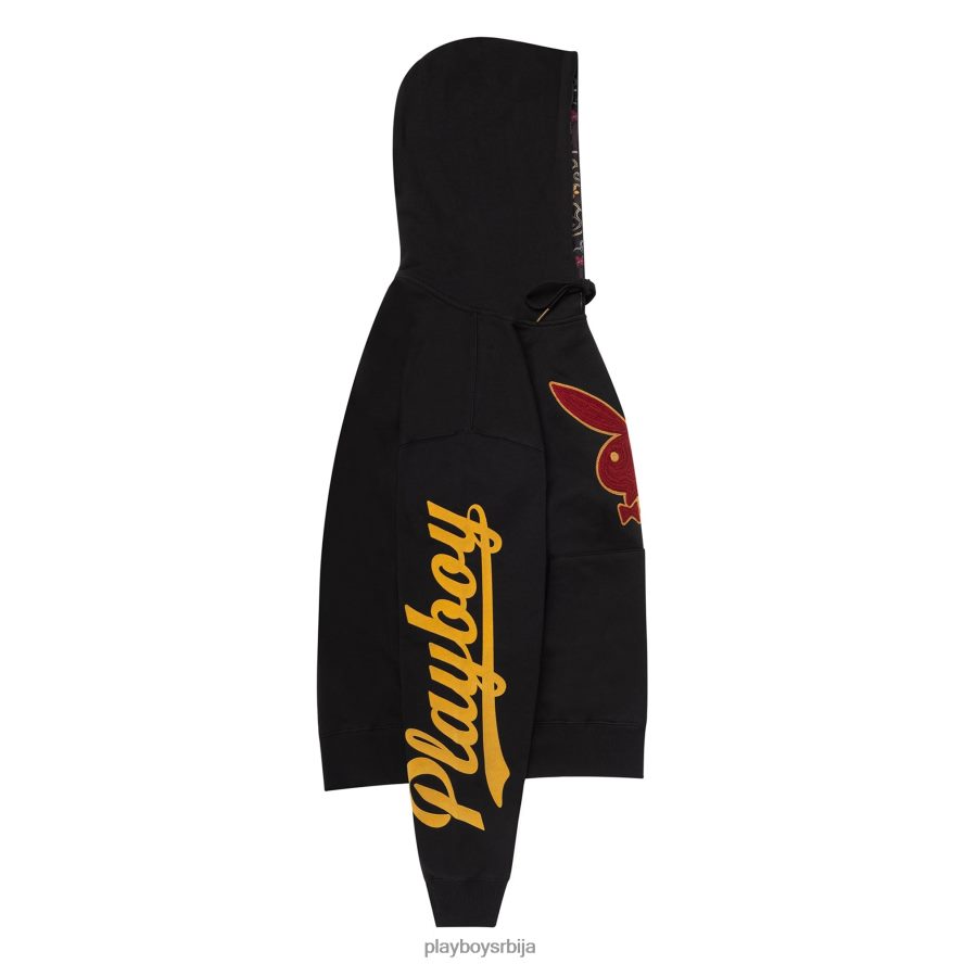 одећу Playboy x Lids година од зеца дуксерица црн мушкарци 2F84PF512