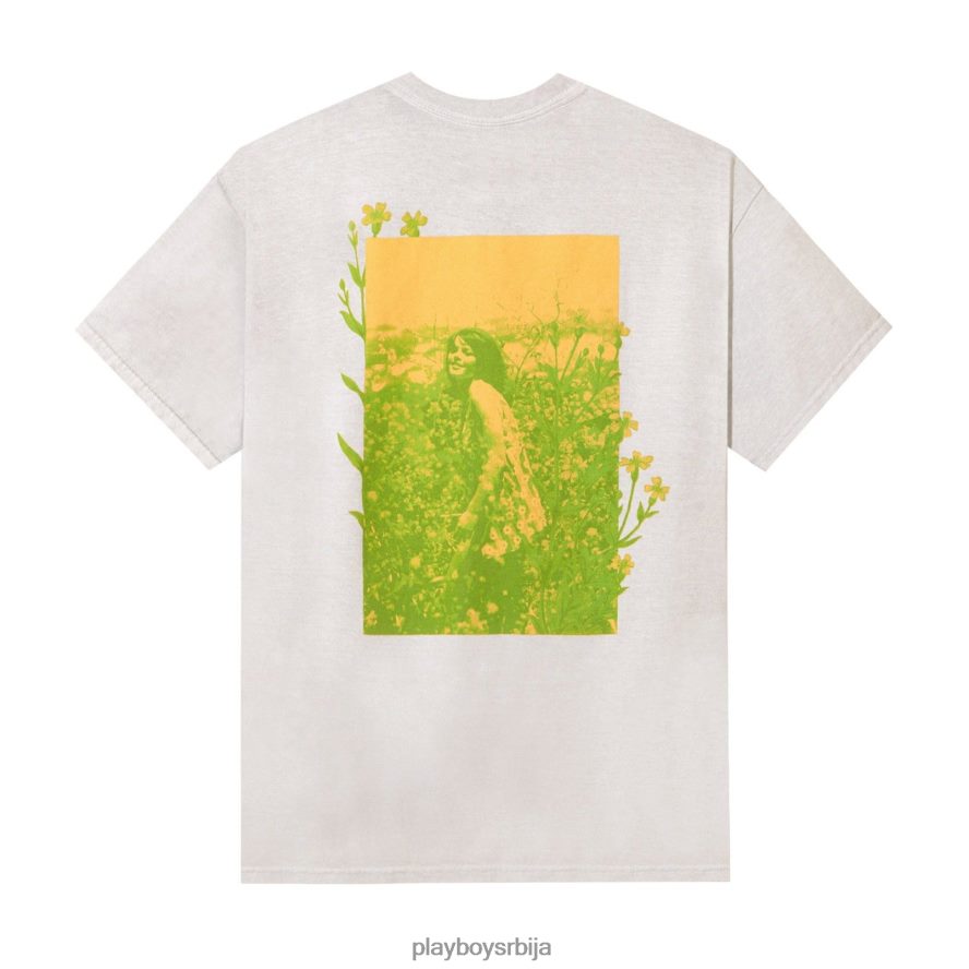одећу Playboy август 1968. мајица са цветним јарболом за плејмате Гале Олсона оригинални мушкарци 2F84PF305