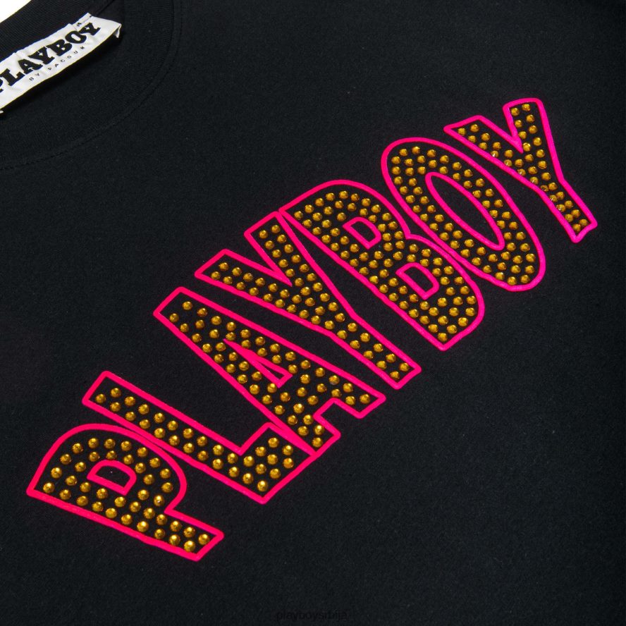 одећу Playboy мајица са слотовима за мастхеад стретцх лимузина мушкарци 2F84PF207