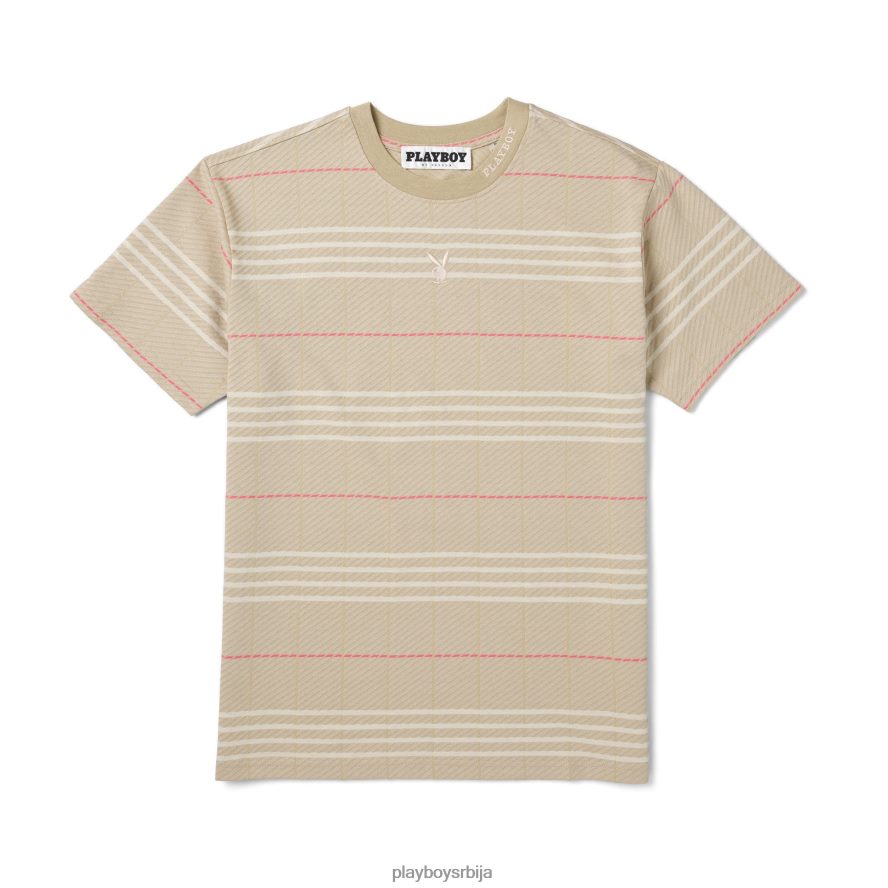 одећу Playboy мајица кратких рукава карирани мушкарци 2F84PF271
