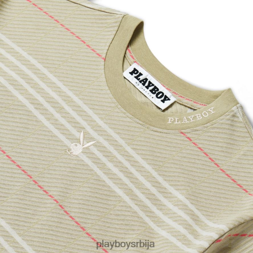 одећу Playboy мајица кратких рукава карирани мушкарци 2F84PF271