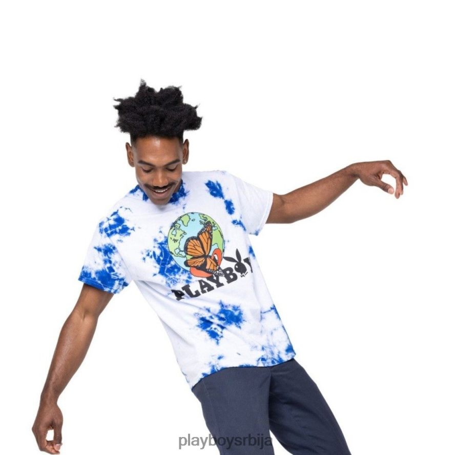 одећу Playboy мајица тие-дие ау натурал оригинални мушкарци 2F84PF273