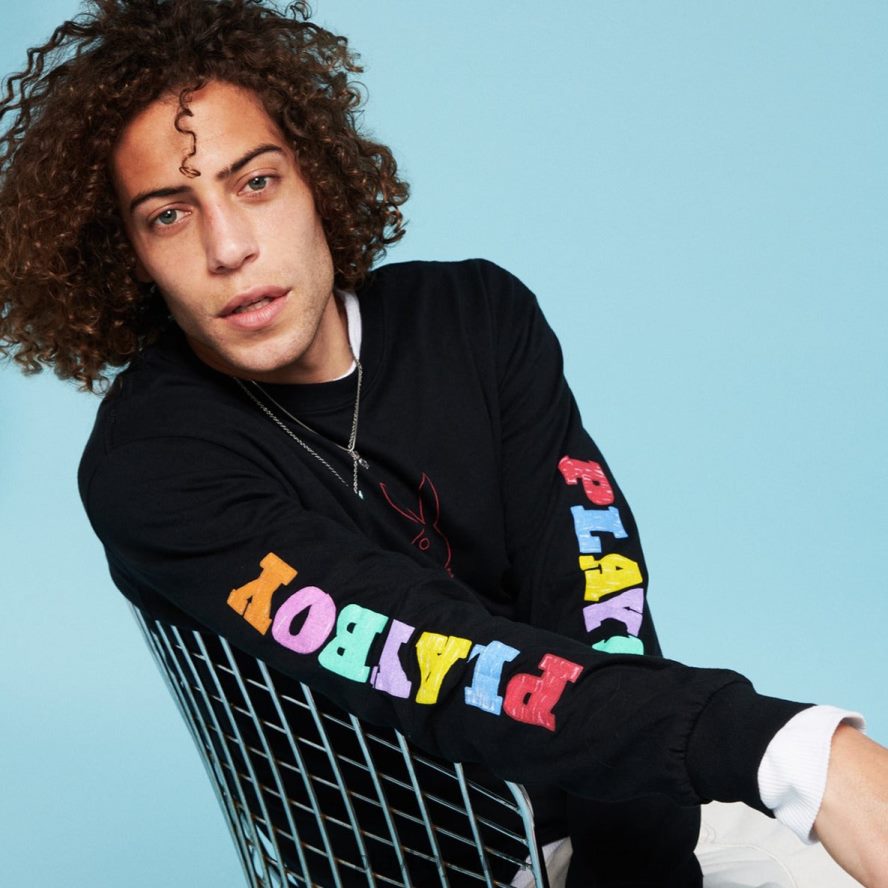 одећу Playboy мајица дугих рукава у колор блоку оригинални мушкарци 2F84PF332