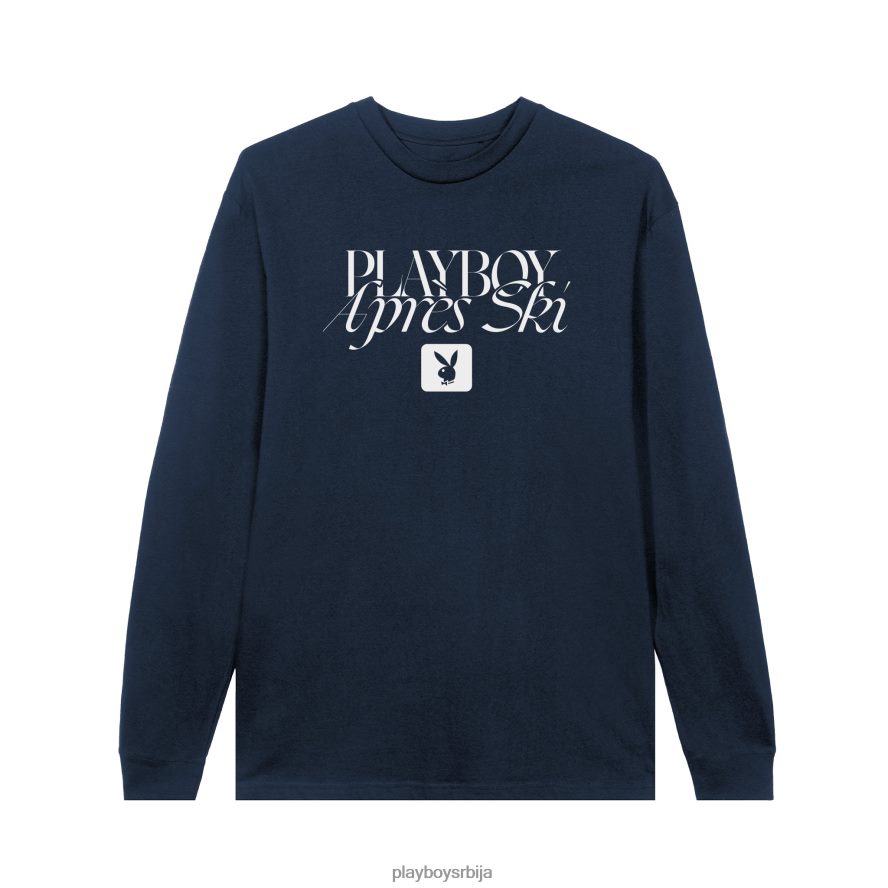 одећу Playboy апрес ски дуги рукав морнарица мушкарци 2F84PF70