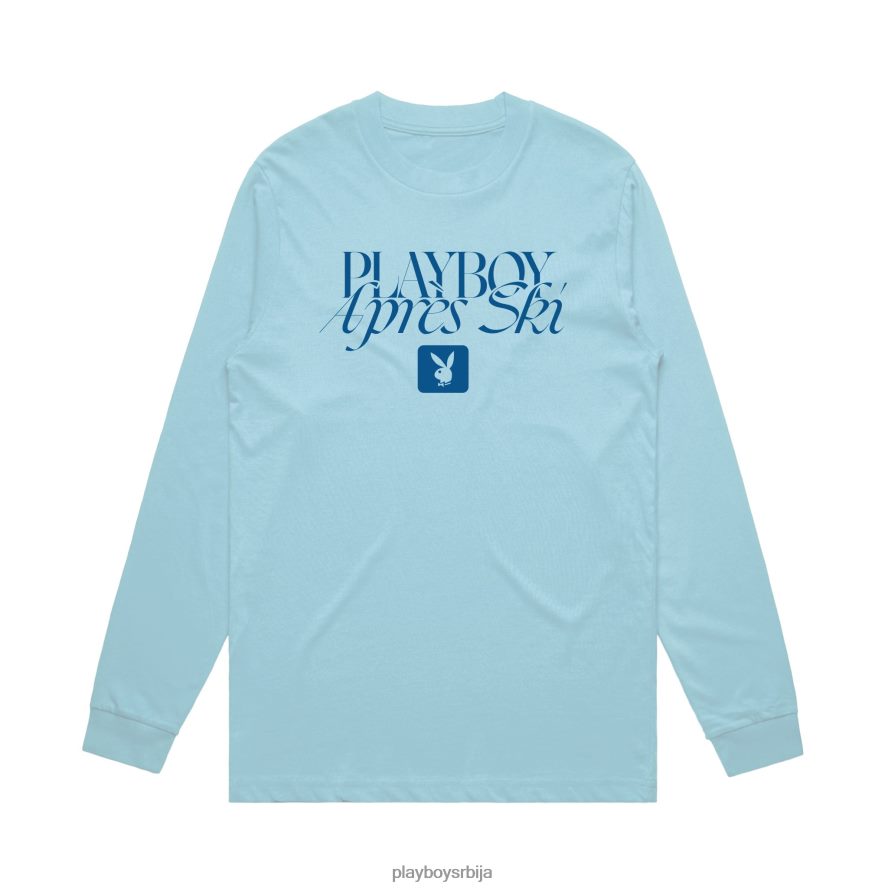 одећу Playboy апрес ски дуги рукав светло плава мушкарци 2F84PF72