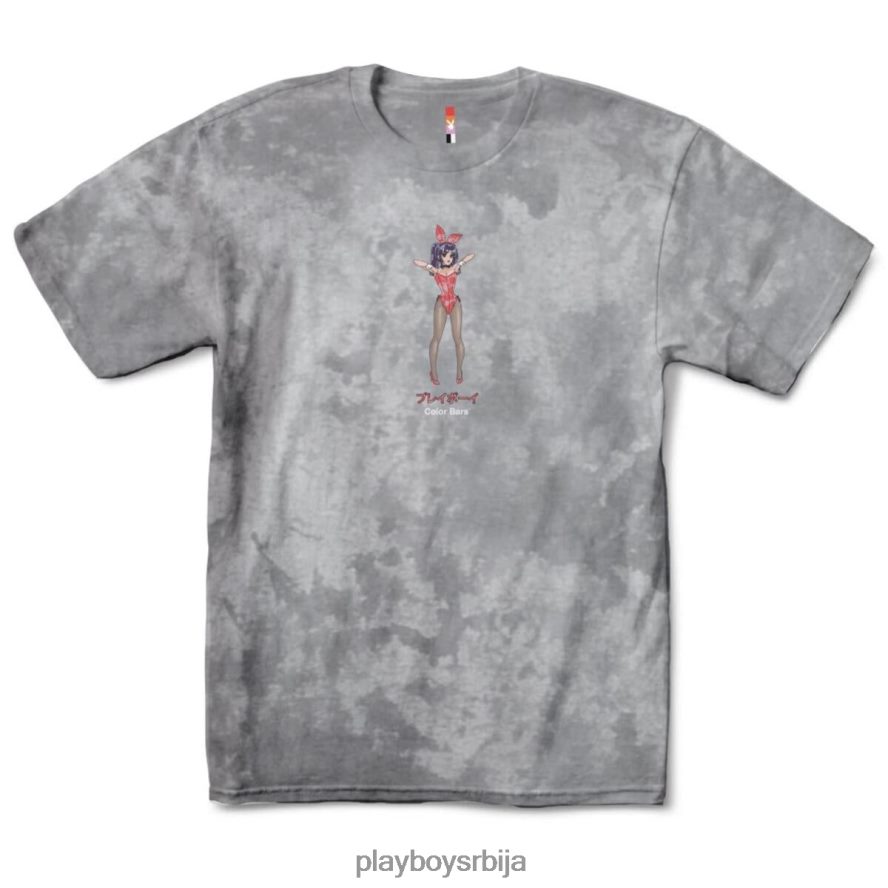одећу Playboy токио цлуб тесна стиснута мајица дим нијансама сиве мушкарци 2F84PF94