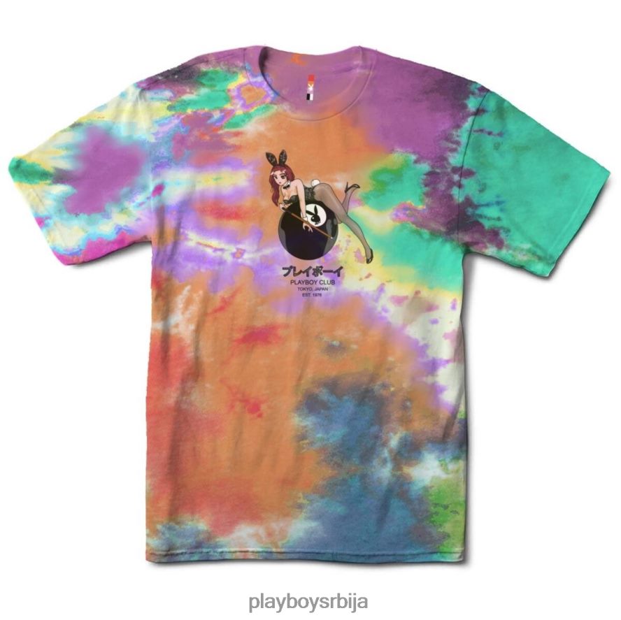 одећу Playboy 8-лоптица токио цлуб т-схирт тие дие оригинални мушкарци 2F84PF99