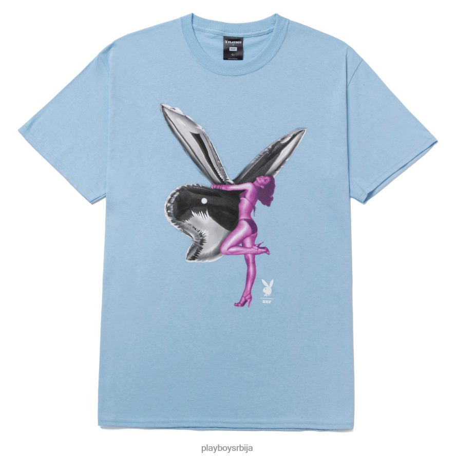 одећу Playboy x HUF мајица са балонима зечића оригинални мушкарци 2F84PF283