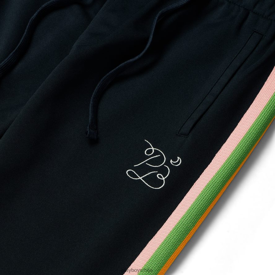 одећу Playboy плетене трико панталоне са траком црн мушкарци 2F84PF555