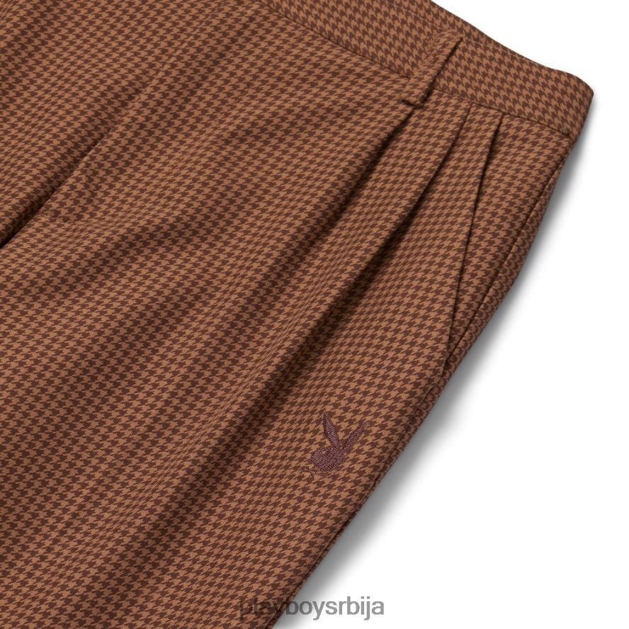 одећу Playboy панталоне са псима браон мушкарци 2F84PF556