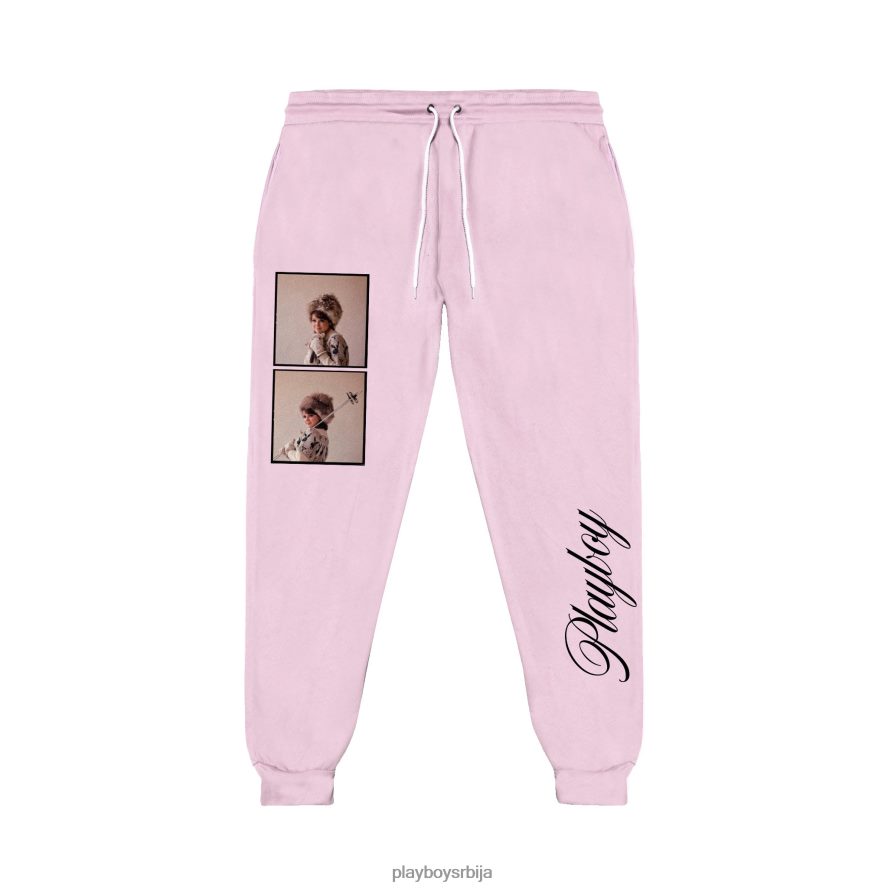 одећу Playboy јануар 1964. другарица за игру Схарон Рогерс тренирке розе мушкарци 2F84PF602