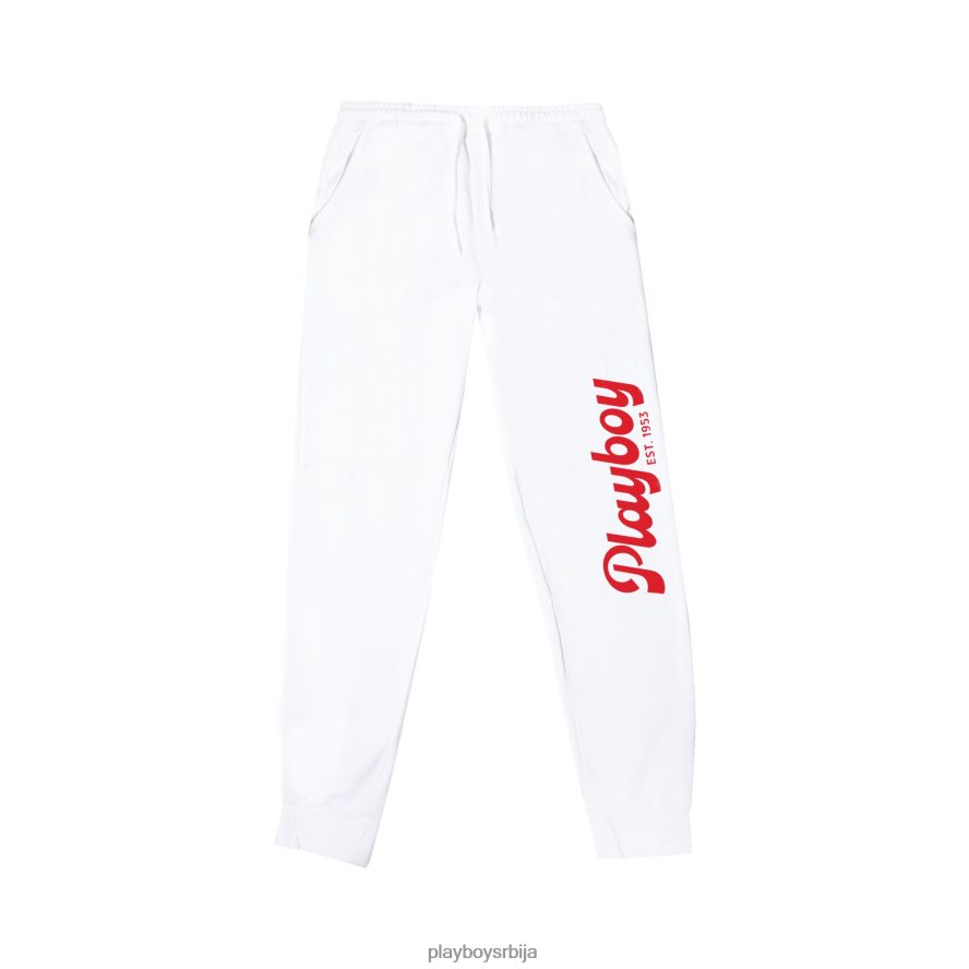 одећу Playboy десперадо америцан ицон јоггер бео мушкарци 2F84PF587