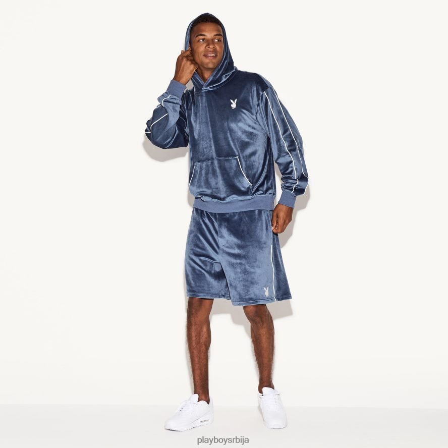 одећу Playboy велур схорт морнарица мушкарци 2F84PF600