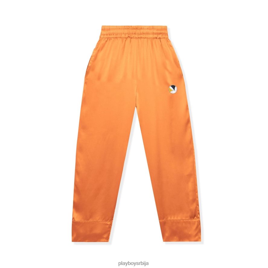 одећу Playboy свилене лоунге панталоне рђа мушкарци 2F84PF645