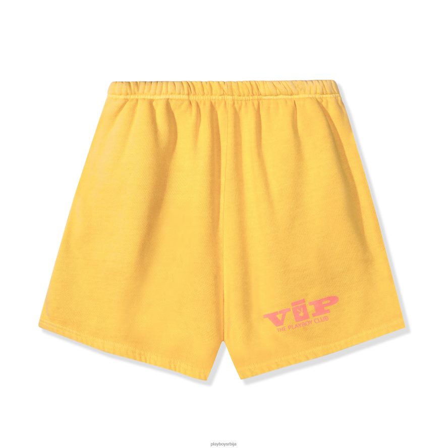 одећу Playboy вип клуб зној кратки жути оригинални мушкарци 2F84PF652