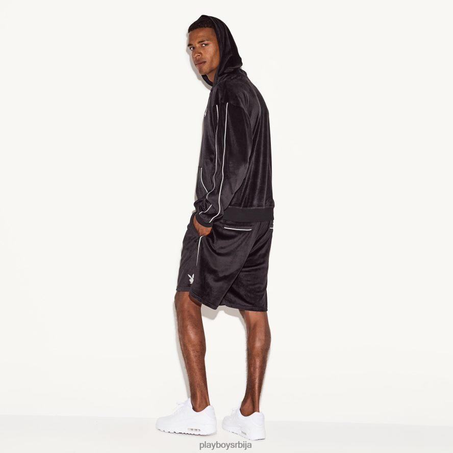 одећу Playboy велур схорт црн мушкарци 2F84PF667