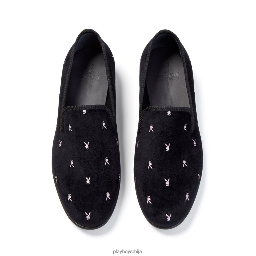 обућа Playboy Дуке + Дектер сомотне мини мокасине на глави зеца оригинални мушкарци 2F84PF845